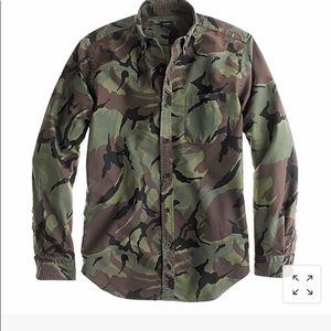 COPY - J.Crew Men’s Oxford in Camo (medium slim)